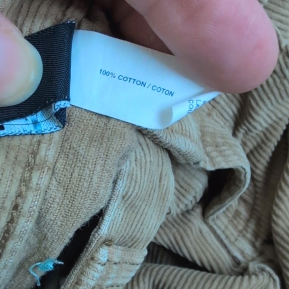 babyGap tan cotton corduroy straight leg pants 12-18 months baby toddler boy - Picture 6 of 9